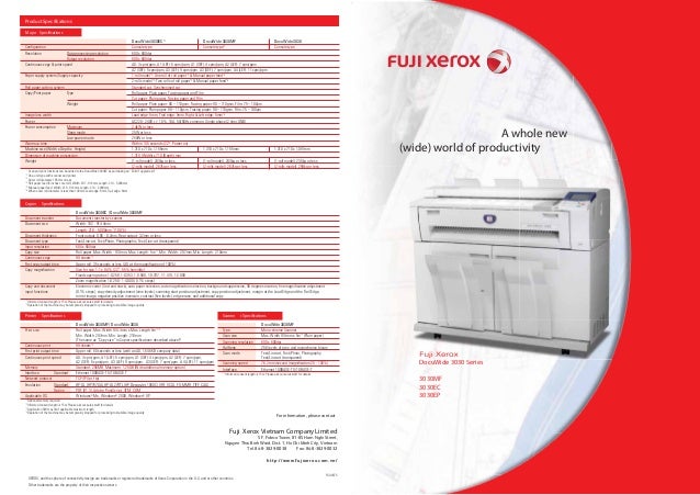 fx docuwide 3030